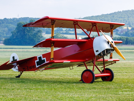 Fokker DR1, Rote Baron
